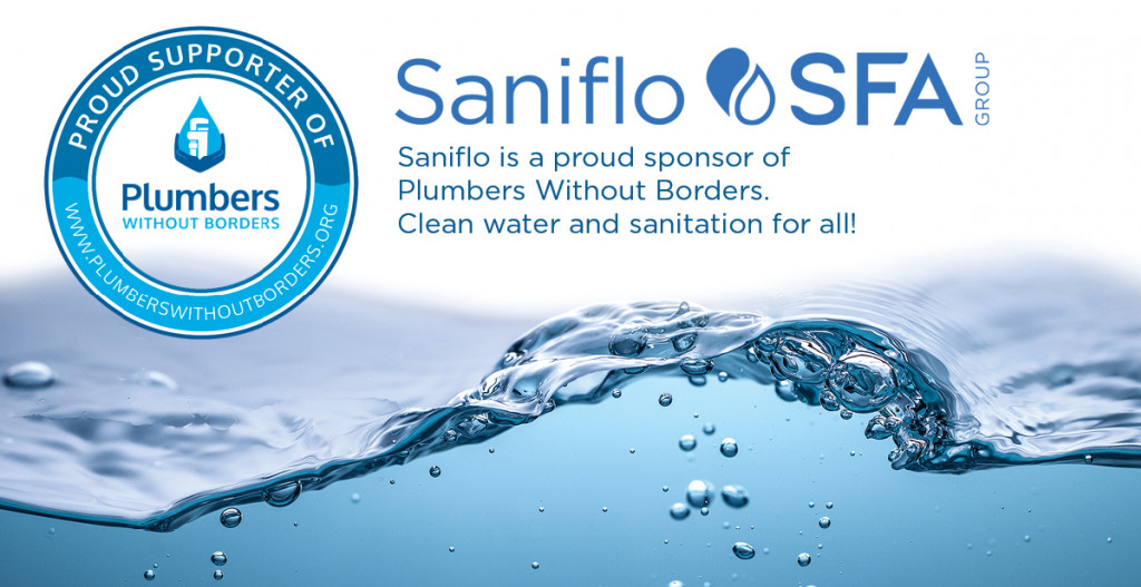 Saniflo partners with humanitarian group Plumbers Without Borders