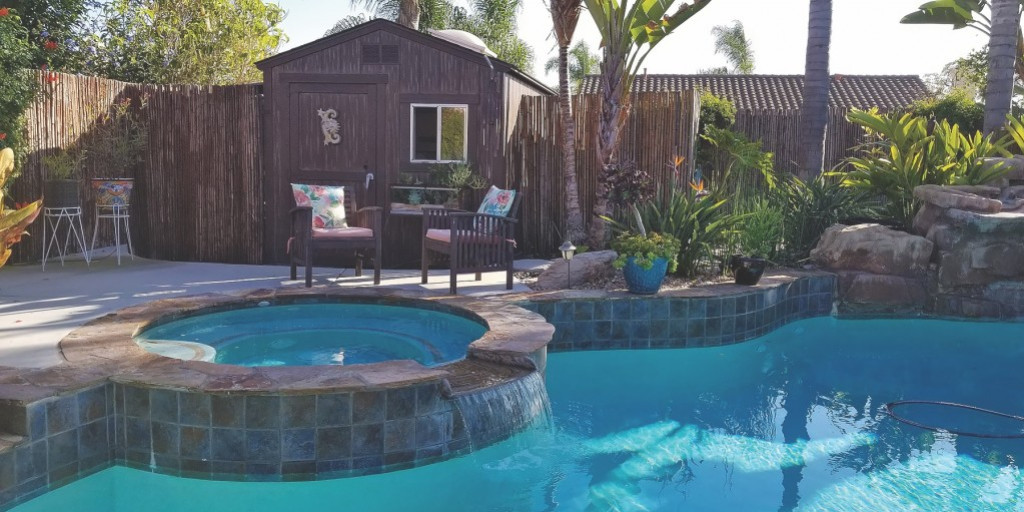 Homeowners Create Pool Half-Bath with Saniflo Sanicompact Macerating System