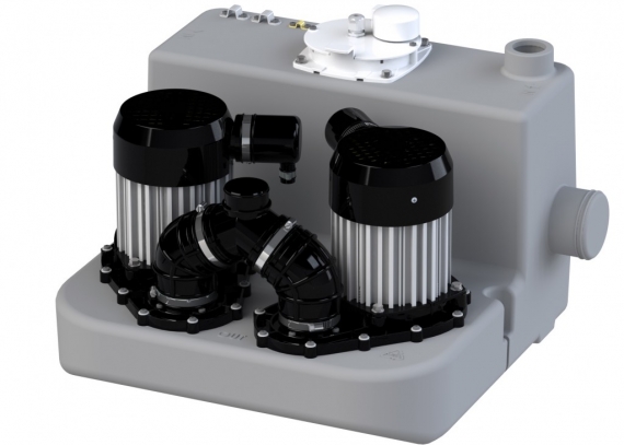 Saniflo Canada introduces Sanicom 2 heavy-duty, duplex drain pump