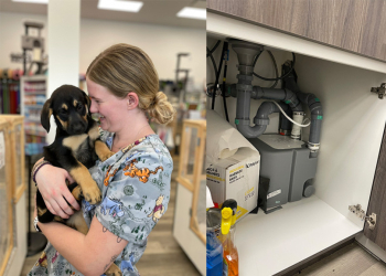 Brett Wantzing Mechanical utilizes Saniflo to relocate a non-profit pet rescue